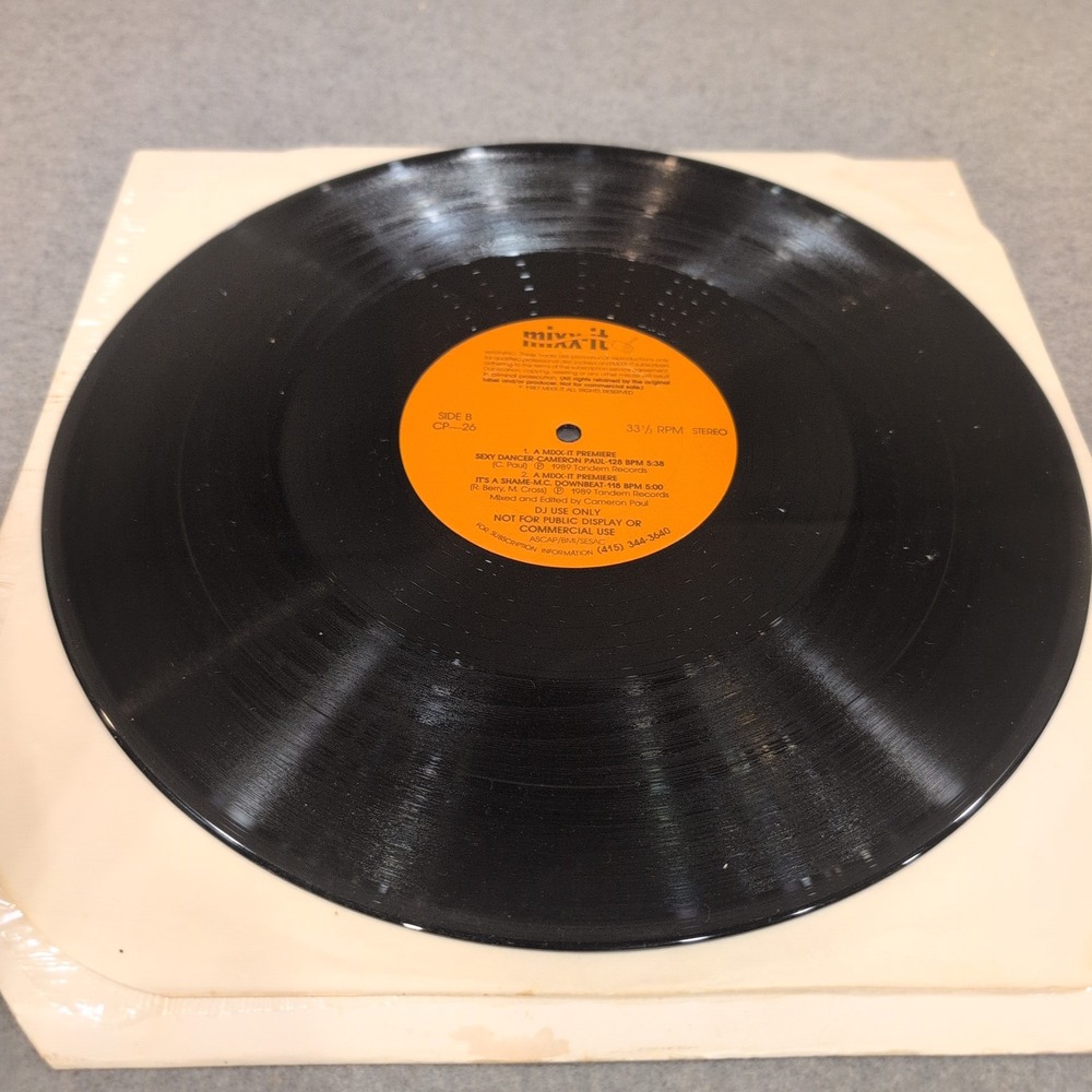 Mixx-It CP-26 The City Nights Power Mix X De La Soul Coldcut 12" Vinyl DJ Promo - Picture 4 of 5